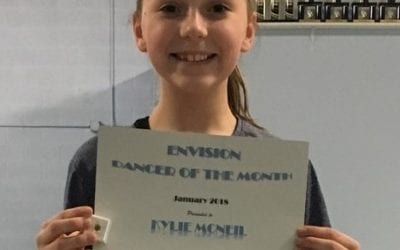 January 2018 Envision Star Dancer of the Month!