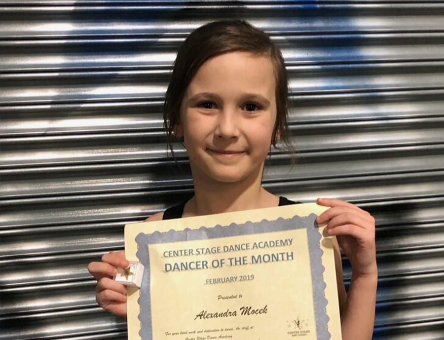 February 2019 Dancer of the Month!